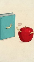 New mobile wallpapers - free download. Apples, Books, Pictures, Funny picture and image for mobile phones.