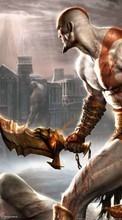 New 480x800 mobile wallpapers Games, God of War free download.