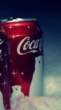 New mobile wallpapers - free download. Brands, Food, Coca-cola, Drinks, Snow picture and image for mobile phones.