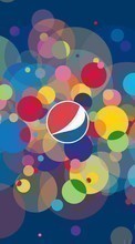 New mobile wallpapers - free download. Brands, Pepsi, Background, Logos picture and image for mobile phones.
