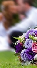New mobile wallpapers - free download. Bouquets, Flowers, Holidays, Roses, Wedding picture and image for mobile phones.