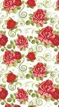 New mobile wallpapers - free download. Flowers, Background, Pictures, Roses picture and image for mobile phones.
