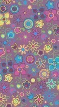 New mobile wallpapers - free download. Flowers, Background, Pictures, Patterns picture and image for mobile phones.