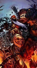 New mobile wallpapers - free download. Darksiders: Wrath of War, Demons, Fantasy, Games picture and image for mobile phones.