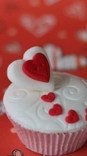 New mobile wallpapers - free download. Valentine&#039;s day, Food, Objects, Hearts picture and image for mobile phones.