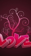 New mobile wallpapers - free download. Valentine&#039;s day, Background, Love, Holidays picture and image for mobile phones.