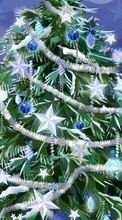 New 1024x768 mobile wallpapers Trees, Fir-trees, New Year, Holidays, Pictures, Christmas, Xmas free download.