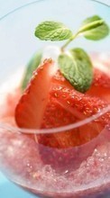 New 1280x800 mobile wallpapers Food, Strawberry, Dessert free download.