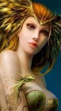 New mobile wallpapers - free download. Girls,Fantasy,People picture and image for mobile phones.