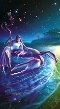 New mobile wallpapers - free download. Girls,Fantasy,Zodiac picture and image for mobile phones.