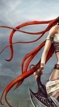 New 800x480 mobile wallpapers Games, Girls, Heavenly Sword free download.