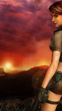 New mobile wallpapers - free download. Games, Girls, Lara Croft: Tomb Raider picture and image for mobile phones.