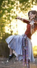 New mobile wallpapers - free download. Girls, Lindsey Stirling, People, Music picture and image for mobile phones.