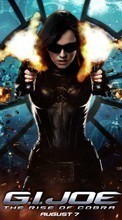New mobile wallpapers - free download. Cinema, Girls, G.I. JOE picture and image for mobile phones.