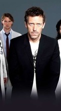 New 240x400 mobile wallpapers Cinema, Humans, Men, House M.D., Hugh Laurie free download.