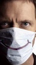 New mobile wallpapers - free download. Humor, House M.D., Hugh Laurie picture and image for mobile phones.