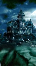 New mobile wallpapers - free download. Houses, Halloween, Nature, Pictures, Castles picture and image for mobile phones.