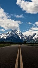 New mobile wallpapers - free download. Roads,Mountains,Landscape picture and image for mobile phones.