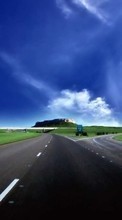 New mobile wallpapers - free download. Roads,Sky,Landscape picture and image for mobile phones.