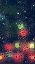 New mobile wallpapers - free download. Rain, Background, Drops, Water picture and image for mobile phones.