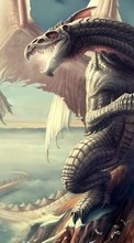 New 240x320 mobile wallpapers Fantasy, Dragons free download.