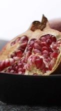 New mobile wallpapers - free download. Food, Fruits, Pomegranates picture and image for mobile phones.