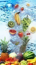 New mobile wallpapers - free download. Food, Fruits, Water picture and image for mobile phones.