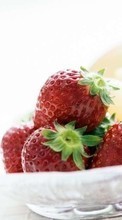 New mobile wallpapers - free download. Food, Strawberry, Berries picture and image for mobile phones.