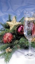 New 1024x768 mobile wallpapers Food, Drinks, New Year, Holidays, Christmas, Xmas free download.