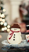 New mobile wallpapers - free download. Food,Cookies,Holidays picture and image for mobile phones.