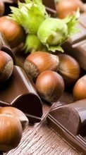 New mobile wallpapers - free download. Food, Nuts, Chocolate picture and image for mobile phones.