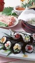 New mobile wallpapers - free download. Food,Sushi picture and image for mobile phones.