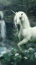 New mobile wallpapers - free download. Animals, Fantasy, Horses, Unicorns picture and image for mobile phones.