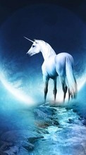 New mobile wallpapers - free download. Animals, Fantasy, Unicorns picture and image for mobile phones.