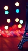 New mobile wallpapers - free download. Eiffel Tower, Background, Objects picture and image for mobile phones.