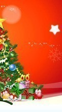 New 1024x768 mobile wallpapers Fir-trees, New Year, Holidays, Pictures, Christmas, Xmas free download.