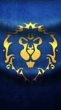 New mobile wallpapers - free download. Coats of arms, Background, Games, World of WarCraft, WOW picture and image for mobile phones.