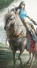 New 128x160 mobile wallpapers Humans, Fantasy, Horses free download.