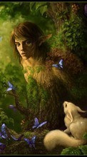 New mobile wallpapers - free download. Fantasy, Men, Pictures, Animals picture and image for mobile phones.