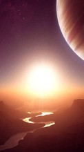 New mobile wallpapers - free download. Fantasy,Landscape,Planets picture and image for mobile phones.