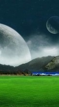 Landscape, Fantasy, Planets for Sony Ericsson Xperia ray