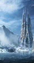New mobile wallpapers - free download. Fantasy,Castles picture and image for mobile phones.