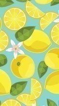 New mobile wallpapers - free download. Background, Fruits, Lemons, Plants, Pictures picture and image for mobile phones.