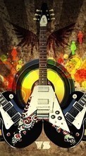 Background, Guitars, Tools, Music for Samsung Galaxy S Plus