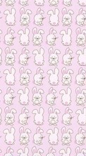 New mobile wallpapers - free download. Background, Rabbits, Pictures picture and image for mobile phones.