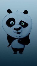 New mobile wallpapers - free download. Background, Cartoon, Panda Kung-Fu, Pandas, Animals picture and image for mobile phones.