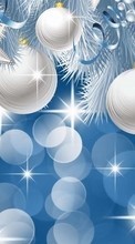 New mobile wallpapers - free download. Background, New Year, Christmas, Xmas picture and image for mobile phones.