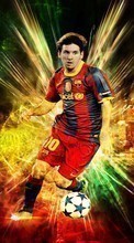 New mobile wallpapers - free download. Football, Lionel Andres Messi, People, Men, Sports picture and image for mobile phones.