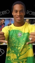 New mobile wallpapers - free download. Football, People, Men, Ronaldinho, Sports picture and image for mobile phones.