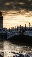 New mobile wallpapers - free download. Cities, London, Bridges, Landscape, Rivers picture and image for mobile phones.